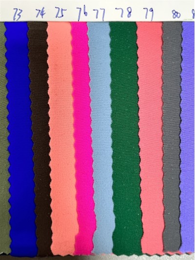 DG-BT recycled nylon matte Lycra Composition: 82% recycled nylon 18% spandex Weight: 180g/㎡ Width 150CM detail view-7